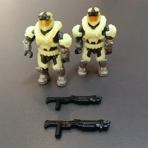 LOT 2 PCS HALO CLASSIC MEGA BLOKS COVENANT marine ACITON FIGURE TOYS #4 - Picture 1 of 3