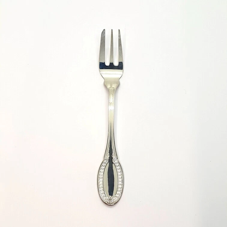 Servizio 6 Forchette da Dolce in Argento - Greggio Argento Stile Impero - Immagine 1 di 1