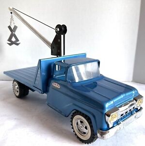 Vintage Tonka Toys Custom Restored Blue Power Boom Truck