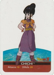 Lamincards Dragon Ball Z Edibas Serie Argento CHICHI N 3 - Picture 1 of 2