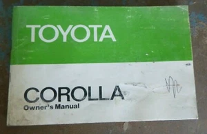 Toyota Corolla KE55 Owners Manual - Bild 1 von 2