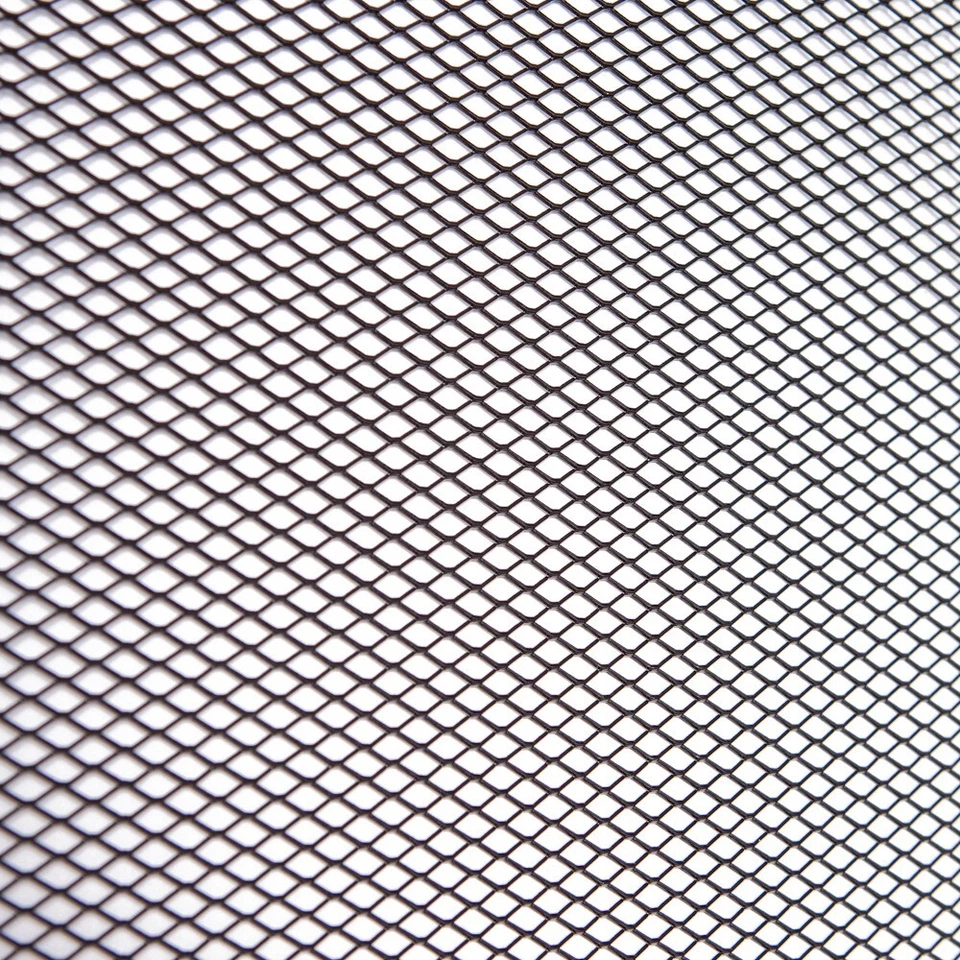 Racing lattice Str8 30x30cm, fine hole distance, black for scooter, motorcycle - Image 1 of 1