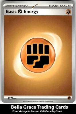 Basic Fighting Energy #006 Prize Pack Series Cards Pokemon Common - Image 1 of 2