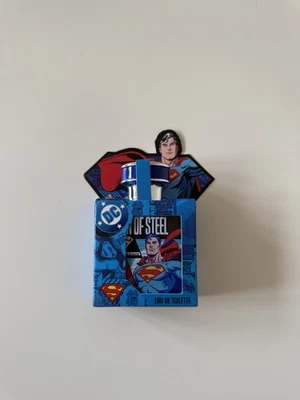 Marvel Men of Steel DC Eau de Toilette 50ml Geschenk Weihnachten Geburtstag Neu - Bild 1 von 2