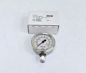 WIKA 213.53.63 / Cl.1.6 Pressure Gauge 11 bar & 160 psi - Picture 1 of 11