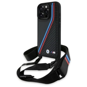 BMW BMHCP16L23PSVTK Apple iPhone 16 Pro Estuche Rígido Edición M Carbono Línea Tricolor - Imagen 1 de 7