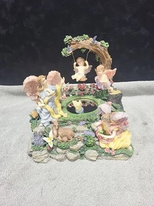 Musical Animated Angel Sculpture "BEAUTIFUL DREAMER" Classic Treasures Working! - Picture 1 of 8