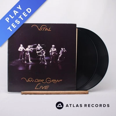 Van Der Graaf Generator Vital Double LP Album Vinyl Record CVLD 101 - VG+/EX - Image 1 of 4