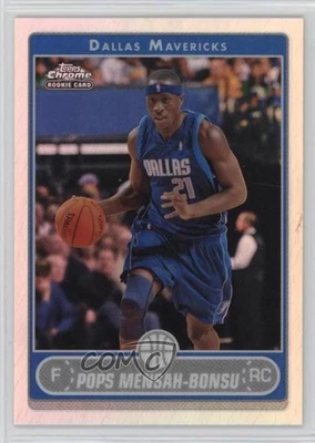 2006-07 Topps Chrome Refractor /199 Pops Mensah-Bonsu #173 Rookie RC - Image 1 of 2