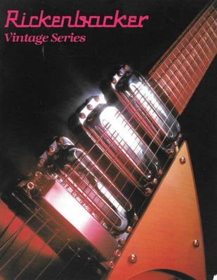 Rickenbacker Vintage Series Guitar 1984 Catalog - Image 1 of 2