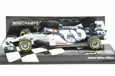 Minichamps 1/43 Scuderia Toro Rosso Honda AT1 2020 Daniil Kvyat Modellauto Neu - Bild 1 von 2