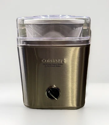 Heladera y sorbete de yogur congelado Cuisinart ICE‐30BC Pure Indulgence 2 cuartos Foto 1 de 4