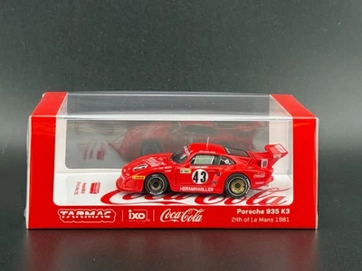 Tarmac Works Porsche 935 K3 24H Le Mans 1981 Coca Cola 1/64 - Immagine 1 di 3