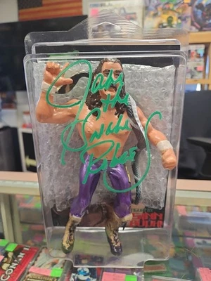 Paquete de figuras de acción Sinn Bodhi autografiadas de JAKE SNAKE ROBERTS Foto 1 de 4