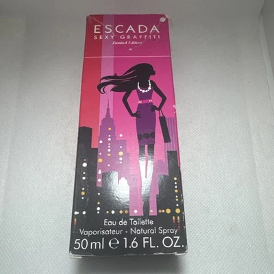 ESCADA SEXY GRAFFITI EDICIÓN LIMITADA 50 ML EDT SPRAY (NUEVO CON CAJA) Foto 1 de 4