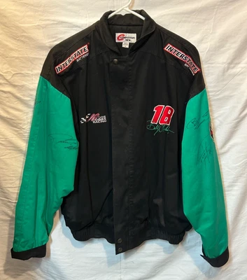 Chaqueta De Colección Competidores Vista B. LABONTE #18 NASCAR Winston Cup (M) (Con AUTÓGRAFOS) Foto 1 de 4