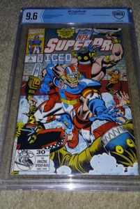 NFL SuperPro #6, March 1992, Marvel Comics, Rare Recalled CBCS 9.6 (Not CGC) - Picture 1 of 5