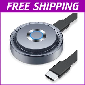 Dual-Band Wireless HDMI Dongle - 4K Decoding & Low Latency for Presentations - Imagen 1 de 9