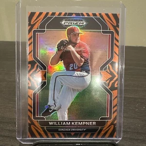 2022 Panini Prizm Draft Tiger Stripes WILLIAM KEMPNER 68/99 No. PDP106 - Picture 1 of 2