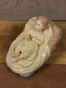 Grandeur Noel Holy Family Porcelain Nativity Set 2002 Replacement Jesus Statue - Picture 1 of 6
