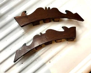 Vintage Vienna Wall Clock Pediments - Clockmakers spares/repairs - Picture 1 of 3