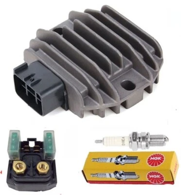 Starter Solenoid Relay +Regulator Rectifier For Yamaha Bruin 250 350 2004-2006 - Image 1 of 4