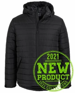 Jb's wear Hooded Puffer Jacket with Polyester Pongee shell & polyester lining - Picture 1 of 14