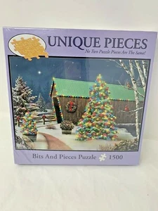 NEW Bits & Pieces Country Lights Unique 1500 Piece Jigsaw Puzzle Christmas Tree - Picture 1 of 7