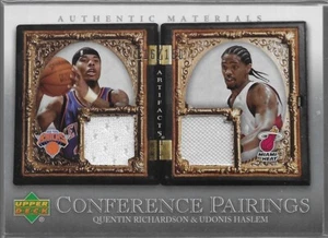 2007-08 UD Artifacts Conference Pairings Quentin Richardson - Udonis Haslem /150 - Picture 1 of 4