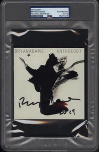 BRYAN ADAMS Antologia Firmata Copertina CD Autografata + CD - PSA #85299244 - Foto 1 di 4
