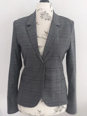 Kaffe Dänemark Impressionen Blazer Hahnentrittmuster Gr. 38 - Bild 1 von 4