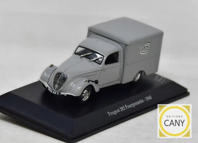 Macchina Peugeot 202 Furgoncino La Poste - 1946 - Atlas - 1/43 - Immagine 1 di 3