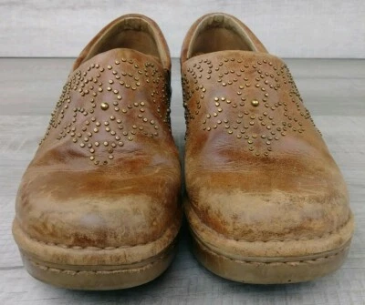 Ariat Studded Western Boot Heeled Clogs Chestnut Style 21231 Women's Size US 7.5 - Image 1 of 4