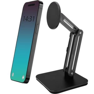 Magnetic Phone Stand for Desk, Heightened Adjustable Foldable, Compatible wit... - Picture 1 of 7