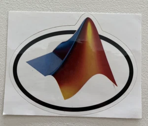 Math Works Matlab autocollant décalcomanie logo pare-chocs fenêtre ordinateur portable vinyle - Photo 1/2
