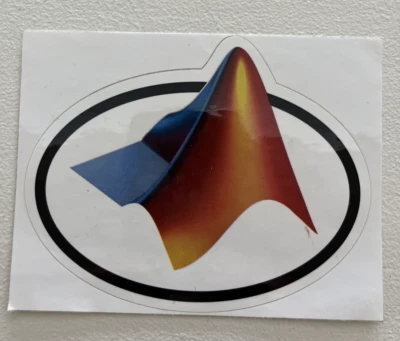 Math Works Matlab Sticker Decal Logo Bumper Window Laptop Vinyl - Image 1 of 2