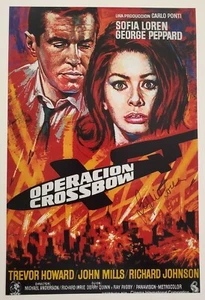 Sophia Loren Signed Operation Crossbow 12x18 Movie Poster Aida El Cid LEGEND RAD - Picture 1 of 1
