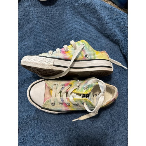 Scarpe sneakers basse Converse Tie Dye multicolore bambino taglia 11 giovani