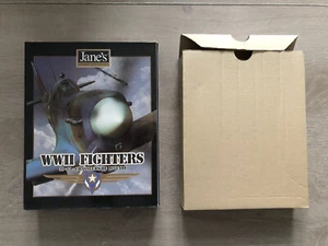 WWII fighters jane's combat PC Boite Big box carton FR - Imagen 1 de 4