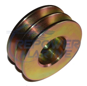 Doppel Lichtmaschinenriemenscheibe für Volvo Penta, Repl: 841812. AD31, AD41, AD42 - Bild 1 von 1