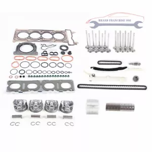 2.0T Gaskets & Pistons & Repair Kit Fit For Mercedes Benz C200 E300 GLC300 M274 - Picture 1 of 24
