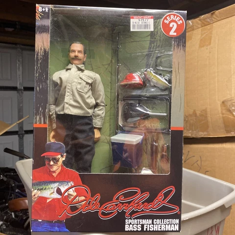 Dale Earnhardt Collectible 12 Inch Bass Fisherman Figure 2004 Series 2 Cover