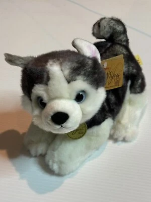NEW Aurora Miyoni Tots 10" Siberian Husky Puppy Toy Plush Stuffed Animal Dog - Image 1 of 4