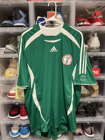 Nigeria Home football shirt 2006 - 2007 Adidas Soccer Jersey Size L Cover