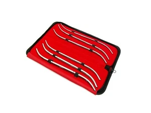 Hank Uterine Dilators Double End 6-pc Set with Zipper Case Stainless Steel - Foto 1 di 2