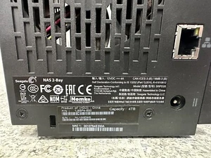 Seagate NAS 2-BAY Model- SRPD20 4TB Capacity 1J85P4-500 - NO HDDs or PS - Picture 1 of 5