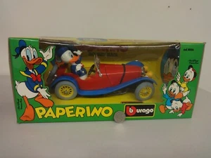 Burago Italy 1:18 Disney Jaguar Type mit Donald Duck / Paperino Driving - MIB - Bild 1 von 7