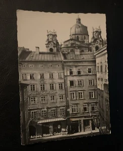 Mozarts Birthhaus Salzburgo Austria Unidades Residenciales Foto Real RPPC Postal - Imagen 1 de 3