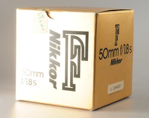 Mint in Box Nikon NIKKOR 50mm F/1.8 Ai-s Ais AIS Pancake Standard Lens #3577 - Picture 1 of 24