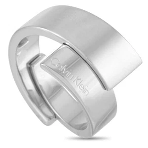 Calvin Klein Stainless Steel Ring KJ2HMR080108 - Picture 1 of 6